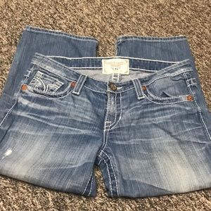 EUC Women’s Big Star “Liv” Capri Jeans, Size 32